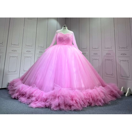 Mumuleo Pink Quinceanera Dresses Plus Size Rosa Customize Miss XV Vestido De Anos 2026 Vestidos De 15 Aos Economicos