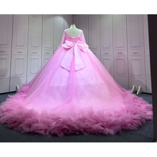 Mumuleo Pink Quinceanera Dresses Plus Size Rosa Customize Miss XV Vestido De Anos 2026 Vestidos De 15 Aos Economicos