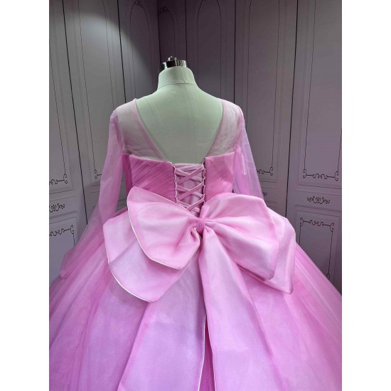 Mumuleo Pink Quinceanera Dresses Plus Size Rosa Customize Miss XV Vestido De Anos 2026 Vestidos De 15 Aos Economicos
