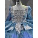 Mumuleo Plus Size Blue Quinceanera Dresses Azul Vestido De Quince 15 Customize Miss XV Vestido De Anos Wholesale