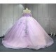 Mumuleo Lilac Quinceanera Dress Princess Sweet 15 16 Years Old Birthday Party Gown Vestido De XV