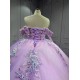 Mumuleo Lilac Quinceanera Dress Princess Sweet 15 16 Years Old Birthday Party Gown Vestido De XV