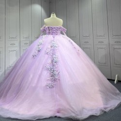 Mumuleo Lilac Quinceanera Dress Princess Sweet 15 16 Years Old Birthday Party Gown Vestido De XV