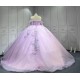 Mumuleo Lilac Quinceanera Dress Princess Sweet 15 16 Years Old Birthday Party Gown Vestido De XV