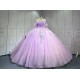 Mumuleo Lilac Quinceanera Dress Princess Sweet 15 16 Years Old Birthday Party Gown Vestido De XV