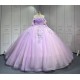 Mumuleo Lilac Quinceanera Dress Princess Sweet 15 16 Years Old Birthday Party Gown Vestido De XV