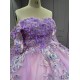 Mumuleo Lilac Quinceanera Dress Princess Sweet 15 16 Years Old Birthday Party Gown Vestido De XV