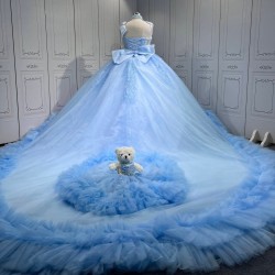Mumuleo Sky Blue Quinceanera Dresses Azul Vestidos De 15 Quinceaneras Xv Anos 2025 Debutantes Para 15