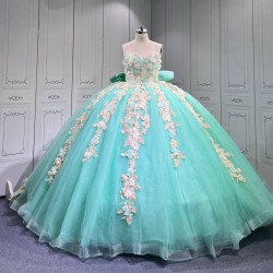 Mumuleo Mint Green Quinceanera Dress Vestidos De Quinceaera De Novia Quinceaera Ball Gowns Para 15 Aos Xv 15 Year Old Dresses