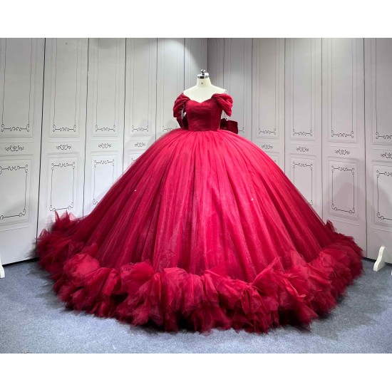 Mumuleo 2025 Burgundy Quinceanera Dresses 2025 Vestidos De 15 Aos Lila Verde Anos Sweet 16 Vestidos Para Quinceaera XV