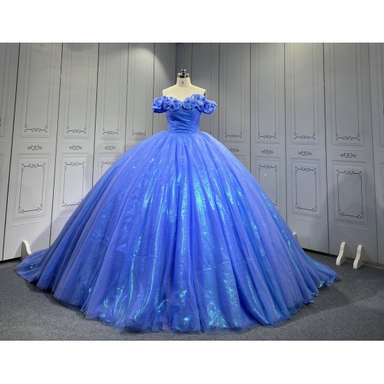 Mumuleo Blue Cinderella Inspired Quinceanera Dresses Azul Vestidos De 15 Quinceaneras Xv Anos 2025 Debutantes Para 15