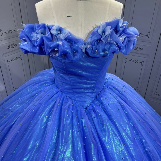 Mumuleo Blue Cinderella Inspired Quinceanera Dresses Azul Vestidos De 15 Quinceaneras Xv Anos 2025 Debutantes Para 15