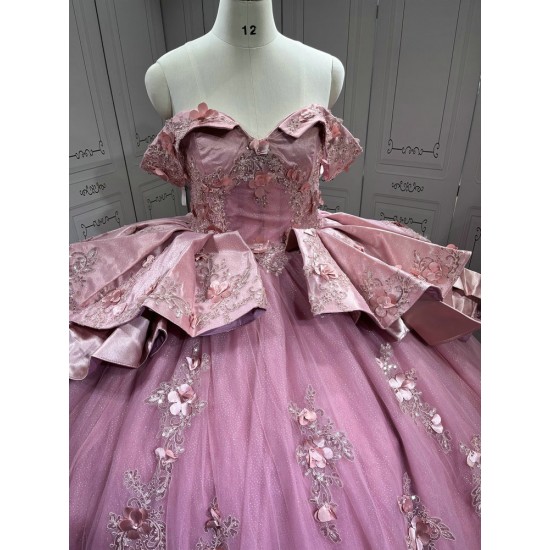 Mumuleo Mauve Quinceanera Dresses 2025 vestido de quince años rosa vestito principessa donna pink ball gowns for women