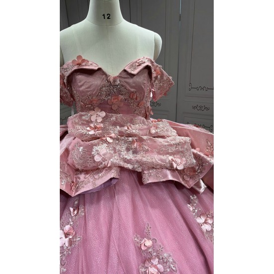 Mumuleo Mauve Quinceanera Dresses 2025 vestido de quince años rosa vestito principessa donna pink ball gowns for women