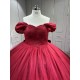 Mumuleo Burgundy Quinceanera Dress 2026 Vestidos 15 Anos Quinceanera 2025 Xv an Os Personalizado Vestido De Baile Feminino Tule