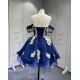 Mumuleo 3 in 1 Navy Blue Quinceanera Dress With Matching Bear Dress and Short Dresses Vestidos De Quince Anos