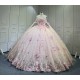 Mumuleo 2025 Pink Quinceanera Dresses With Derachable Tail Vestidos De Xv Aos 2025 Vestidos De 15 Rosados 15 Year Old Dresses