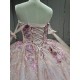 Mumuleo 2025 Pink Quinceanera Dresses With Derachable Tail Vestidos De Xv Aos 2025 Vestidos De 15 Rosados 15 Year Old Dresses