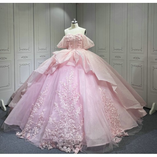 Mumuleo Princess Light Pink Quinceanera Dresses Vestidos De 15 Anos Vestidos Quinceaeras Rosa