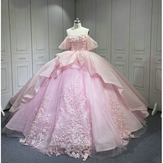 Mumuleo Princess Light Pink Quinceanera Dresses Vestidos De 15 Anos Vestidos Quinceaeras Rosa
