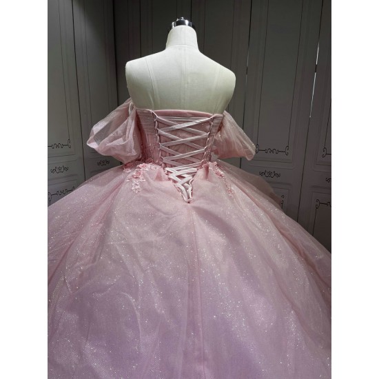 Mumuleo Princess Light Pink Quinceanera Dresses Vestidos De 15 Anos Vestidos Quinceaeras Rosa
