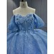 Mumuleo Princess Sky Blue Quinceanera Dresses Vestidos De 15 Anos Vestidos Quinceaeras Azul Rey