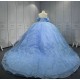 Mumuleo Princess Sky Blue Quinceanera Dresses Vestidos De 15 Anos Vestidos Quinceaeras Azul Rey