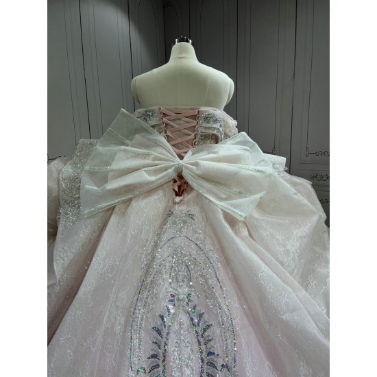 Mumuleo Pearl Pink Quinceanera Dresses Rosa Vestidos Para De 15 Anos Vestidos De Xv Vestidos Quinceaeras Azul Rey