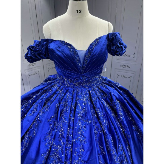 Mumuleo Royal Blue Plus Size Quinceanera Dress Affordable Azul Miss XV Vestidos De Quinceaera 15 Anos 2025 De XV