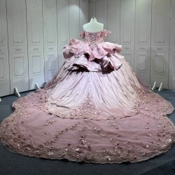 Mumuleo Pink Quinceanera Dress Azul Vestidos De 15 Quinceaera Para 2025 Miss XV Vestido Vestidos Para 15 Aos