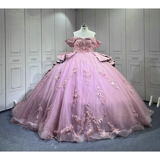 Mumuleo Pink Quinceanera Dress Azul Vestidos De 15 Quinceaera Para 2025 Miss XV Vestido Vestidos Para 15 Aos