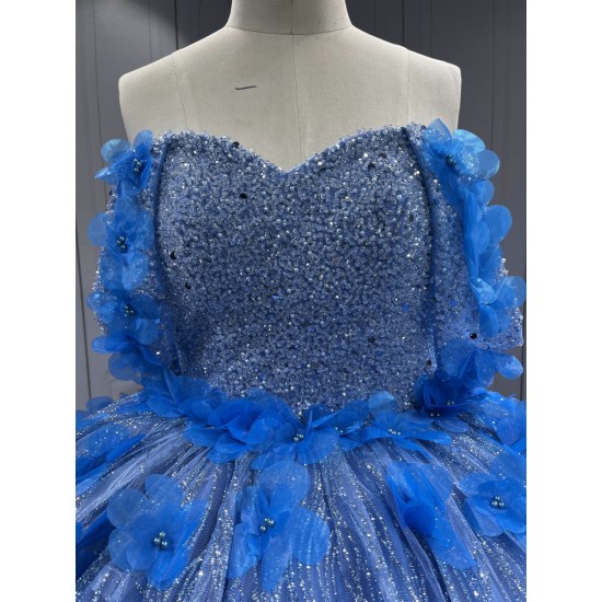 Mumuleo Off Shoulder Turquoise Quinceanera Dress Vestidos De 15 Aos Azul Vestido De Fiesta Quince Quinceaos