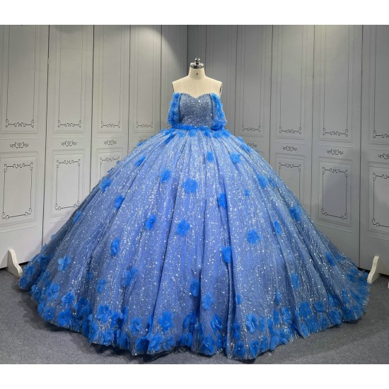 Mumuleo Off Shoulder Turquoise Quinceanera Dress Vestidos De 15 Aos Azul Vestido De Fiesta Quince Quinceaos