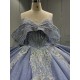 Mumuleo Metallic Blue Quinceanera Dresses 2025 Vestidos De 15 Aos De Festas Quinceanera Vestidos De Xv Aos Para Azul