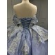Mumuleo Metallic Blue Quinceanera Dresses 2025 Vestidos De 15 Aos De Festas Quinceanera Vestidos De Xv Aos Para Azul