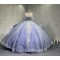 Mumuleo Metallic Blue Quinceanera Dresses 2025 Vestidos De 15 Aos De Festas Quinceanera Vestidos De Xv Aos Para Azul