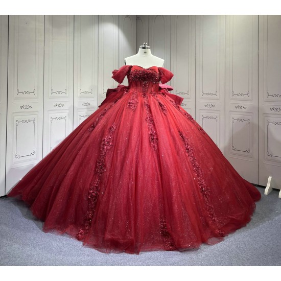 Mumuleo Burgundy Quicneanera Dress 2025 Vestidos Quinceaera Burdeos Vestidos Para 15 Aos Vestidos De 15 Aos Economic Fiesta