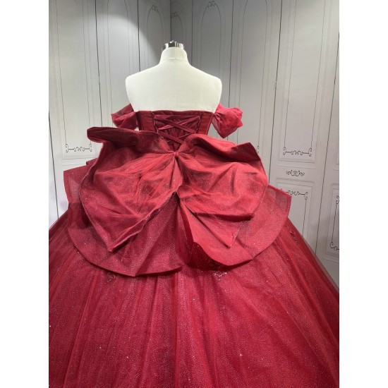 Mumuleo Burgundy Quicneanera Dress 2025 Vestidos Quinceaera Burdeos Vestidos Para 15 Aos Vestidos De 15 Aos Economic Fiesta