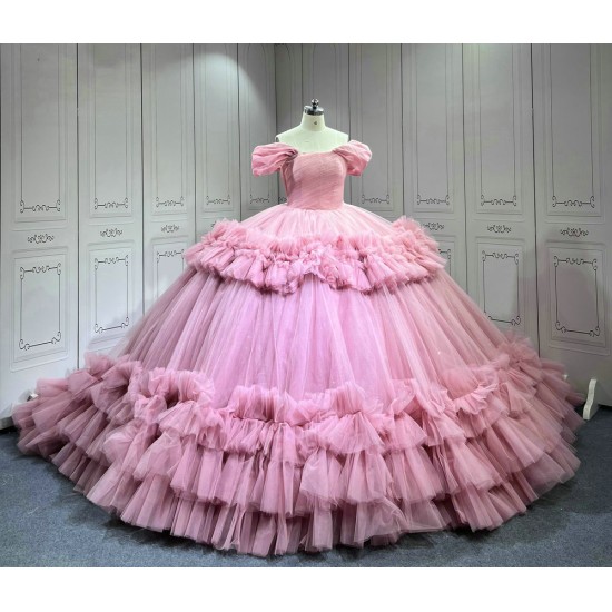 Mumuleo Mauve Pink Quinceanera Dresses 2025 Vestidos De 15 Aos De Festas Quinceanera Vestidos De Xv Aos Para Rosa