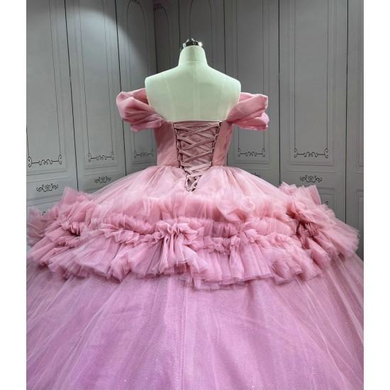 Mumuleo Mauve Pink Quinceanera Dresses 2025 Vestidos De 15 Aos De Festas Quinceanera Vestidos De Xv Aos Para Rosa