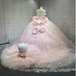 Pink Quinceanera Dresses Vestidos De 15 Quinceaneras Anos Festa 2025 Princess Dress Vestidos Para Mujer