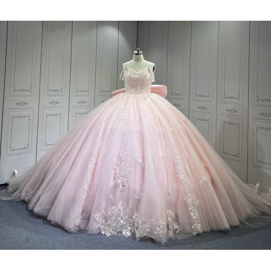Pink Quinceanera Dresses Vestidos De 15 Quinceaneras Anos Festa 2025 Princess Dress Vestidos Para Mujer