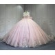 Pink Quinceanera Dresses Vestidos De 15 Quinceaneras Anos Festa 2025 Princess Dress Vestidos Para Mujer