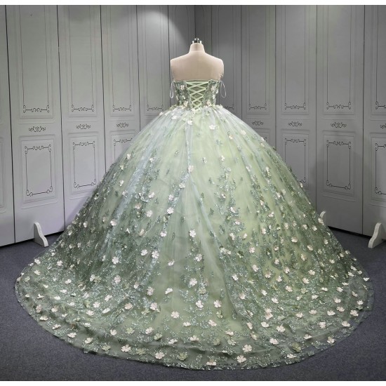 Mumuleo Sage Green Quinceanera Dresses Mexican Vestidos De Quinceaera 2025 Vestidos Para Me Da Noiva Dulces 16 Vestidos