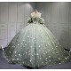 Mumuleo Sage Green Quinceanera Dresses Mexican Vestidos De Quinceaera 2025 Vestidos Para Me Da Noiva Dulces 16 Vestidos