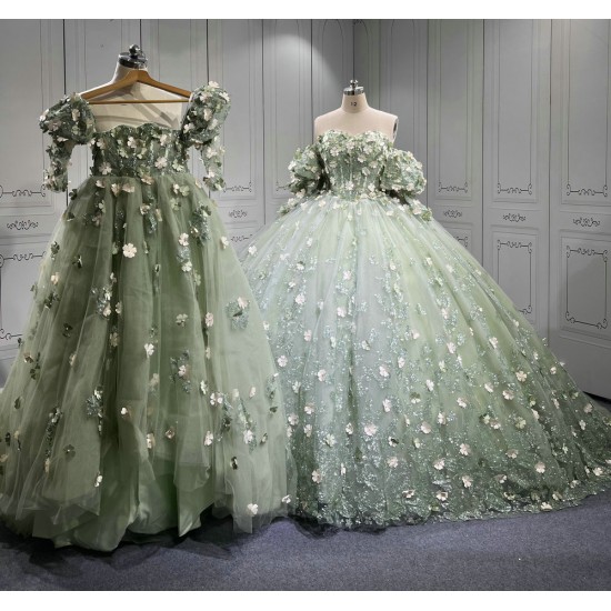 Mumuleo Sage Green Quinceanera Dresses Mexican Vestidos De Quinceaera 2025 Vestidos Para Me Da Noiva Dulces 16 Vestidos