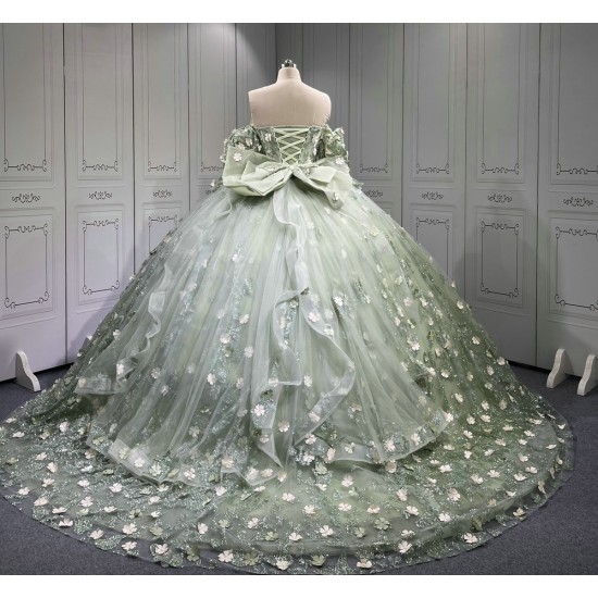 Mumuleo Sage Green Quinceanera Dresses Mexican Vestidos De Quinceaera 2025 Vestidos Para Me Da Noiva Dulces 16 Vestidos