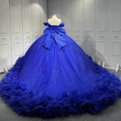 Mumuleo Royal Blue Quinceanera Dress Azul Vestidos De 15 Quinceaera Para 2025 Miss XV Vestido Vestidos Para 15 Aos