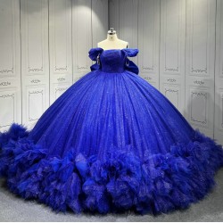 Mumuleo Royal Blue Quinceanera Dress Azul Vestidos De 15 Quinceaera Para 2025 Miss XV Vestido Vestidos Para 15 Aos