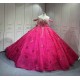Mumuleo Fuchsia Sweet 16 Dresses Plus Size Quinceanera Gown Affordable Miss XV Vestidos De Quinceaera 15 Anos 2025 De Xv